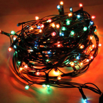 Instalatie liniara luminoasa, 30 metri, 400LED, multicolora - ShopSee - Magazin online