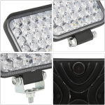 Set 2 proiectoare 33LED, 12/24V, 198W/set, 6000K, IP67 - ShopSee - Magazin online