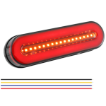 Set 2 lampi auto 12/24V, 12cm, lumini frana/pozitie/semnalizare - ShopSee - Magazin online