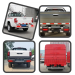 Set 2 lampi auto 12/24V, 12cm, lumini frana/pozitie/semnalizare - ShopSee - Magazin online