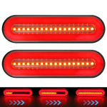 Set 2 lampi auto 12/24V, 12cm, lumini frana/pozitie/semnalizare - ShopSee - Magazin online