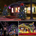 Instalatie luminoasa liniara, 36 metri, 500LED, multicolor - ShopSee - Magazin online