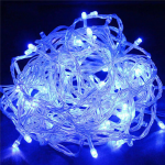 Instalatie luminoasa tip turturi, 12 metri, 300LED, albastra - ShopSee - Magazin online