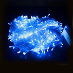 Instalatie luminoasa tip turturi, 4 metri, 100LED, albastra - ShopSee - Magazin online
