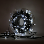 Instalatie luminoasa tip rola, 50 m, 500 de leduri, alb rece - ShopSee - Magazin online