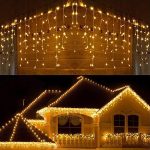 Instalatie tip turturi, 300LED, 12 metri, alb cald - ShopSee - Magazin online