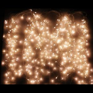 Instalatie tip turturi, 300LED, 12 metri, alb cald - ShopSee - Magazin online