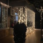 Instalatie tip perdea luminoasa, 3x3m, 400LED, diverse culori - ShopSee - Magazin online