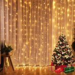 Instalatie tip perdea luminoasa, 3x3m, 400LED, diverse culori - ShopSee - Magazin online