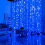 Instalatie tip perdea luminoasa, 3x3m, 400LED, diverse culori - ShopSee - Magazin online
