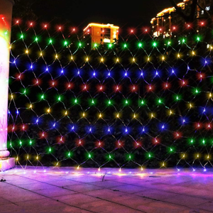 Instalatie tip plasa 1.5 x 1.5 m, 120LED, multicolor - ShopSee - Magazin online