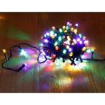 Instalatie luminoasa, 50 metri, 500 LED V8 diamant, 4 culori - ShopSee - Magazin online