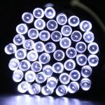 Instalatie solara luminoasa, 30 metri, alb rece, panou solar - ShopSee - Magazin online