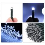 Instalatie solara luminoasa, 30 metri, alb rece, panou solar - ShopSee - Magazin online