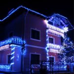 Instalatie tip turturi, exterior, 5.5m, 120 LED V8, cablu verde - ShopSee - Magazin online