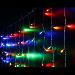 Instalatie tip perdea, exterior, 3x1m, 300 LED V8, cablu alb - ShopSee - Magazin online