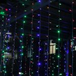 Instalatie tip perdea, exterior, 3x1m, 300 LED V8, cablu alb - ShopSee - Magazin online