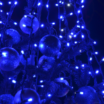 Instalatie liniara brad, 23m, 320LED, albastru - ShopSee - Magazin online