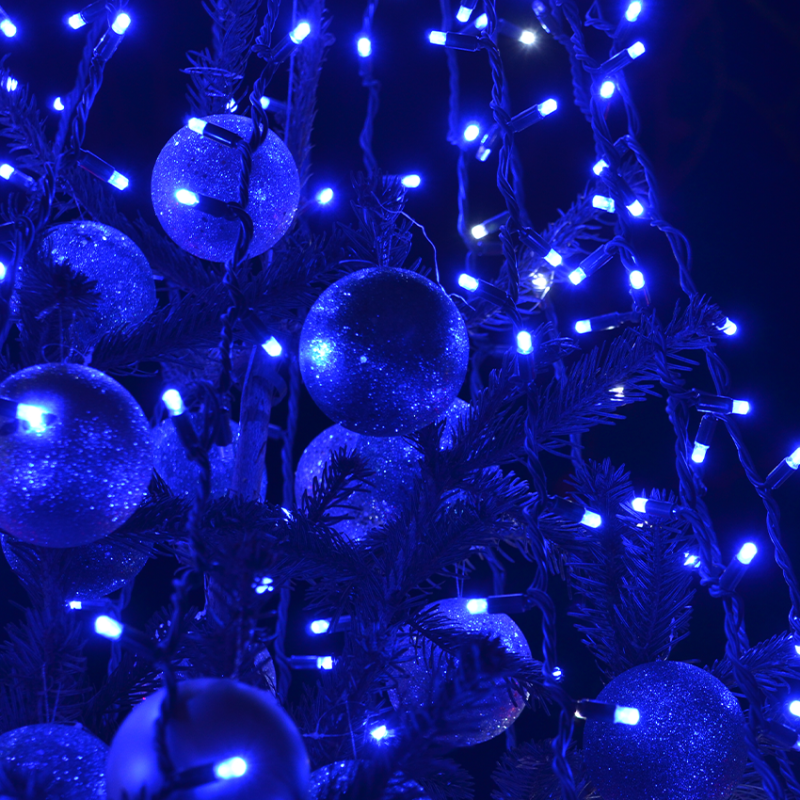 Instalatie liniara brad, 23m, 320LED, albastru - ShopSee - Magazin online