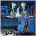 Instalatie luminoasa tip turturi, solara, 12 m, 3 modele - ShopSee - Magazin online