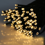 Instalatie solara pentru sarbatori, 100LED, 10 metri, alb cald - ShopSee - Magazin online