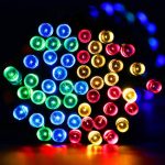 Instalatie solara 22 metri pentru sarbatori, multicolora, 200LED - ShopSee - Magazin online