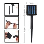 Instalatie solara 22 metri pentru sarbatori, multicolora, 200LED - ShopSee - Magazin online