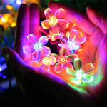 Instalatie solara flori Sakura, 6,5 m, 50LED - ShopSee - Magazin online