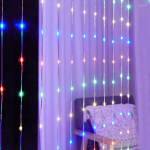 Instalatie luminoasa exterior, tip perdea, 5x1m, 240LED, IP44 - ShopSee - Magazin online