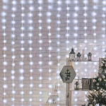 Instalatie luminoasa exterior, tip perdea, 5x1m, 240LED, IP44 - ShopSee - Magazin online