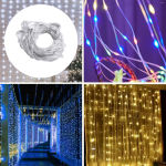 Instalatie luminoasa tip perdea exterior, 9x1m, 384LED, IP44 - ShopSee - Magazin online