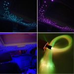 Fibra optica RGB plafon, sursa alimentare, 300 fire 0.75mm, 3m - ShopSee - Magazin online