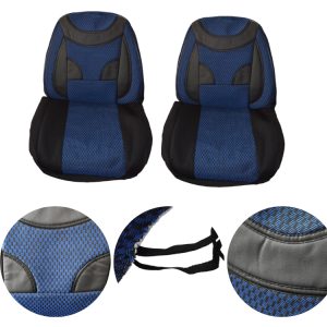 Set huse scaune auto universale, textil/piele ecologica, 5 piese - ShopSee - Magazin online