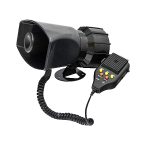 Claxon auto cu 5 sunete si microfon, 100W, ES-500 - ShopSee - Magazin online