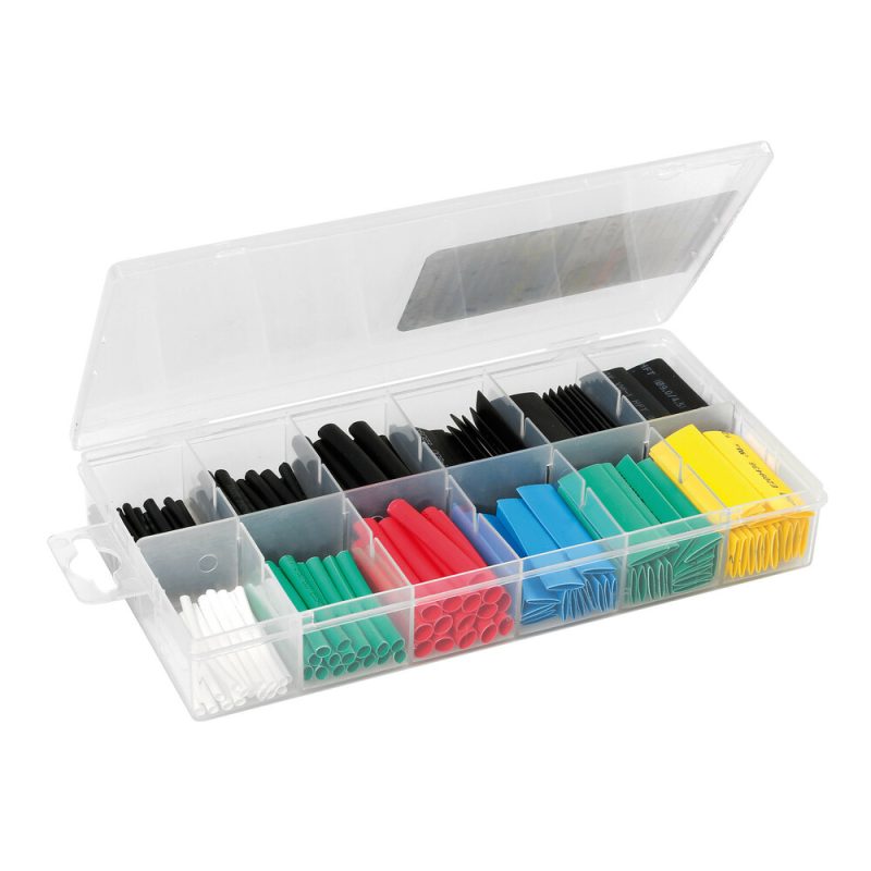 Set tuburi termocontractibile pentru cabluri, 180 piese - ShopSee - Magazin online