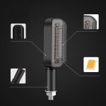 Set 2 Lampi LED semnalizare/stop motocicleta, 12V - ShopSee - Magazin online