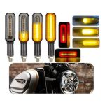 Set 2 Lampi LED semnalizare/stop motocicleta, 12V - ShopSee - Magazin online