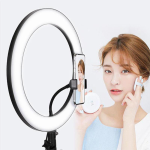 Lampa circulara cu trepied, 3 faze lumina, 22 inch - ShopSee - Magazin online