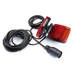 Set stopuri LED magnetice remorca, priza si cablu 7.5m - ShopSee - Magazin online