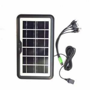 Panou solar de incarcare slot USB si 5 capete de incarcare - ShopSee - Magazin online