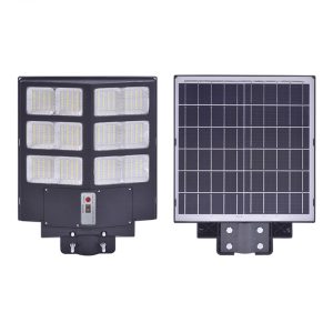 Lampa solara stradala, dubla, 300W, telecomanda - ShopSee - Magazin online