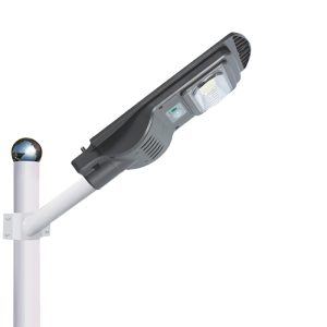 Lampa stradala, solara, cu telecomanda si suport prindere, 30W - ShopSee - Magazin online