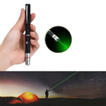 Laser pointer verde, tip stilou metalic, 3V - ShopSee - Magazin online