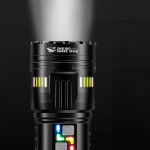 Lanterna de mana multifunctionala cu laser LED, IP65, USB - ShopSee - Magazin online