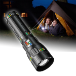 Lanterna de mana multifunctionala cu laser LED, IP65, USB - ShopSee - Magazin online