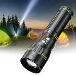 Lanterna de mana multifunctionala cu laser LED, IP65, USB - ShopSee - Magazin online