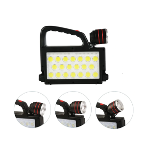 Lanterna de mana, 152LED, 100W, zoom, incarcare solara, USB, P70 - ShopSee - Magazin online
