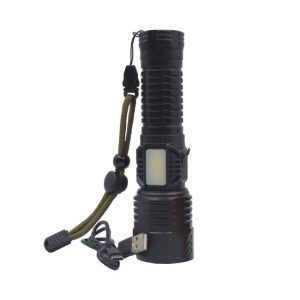 Lanterna LED, 4 moduri iluminare, 8000 lumeni, USB - ShopSee - Magazin online