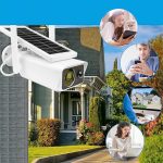 Camera de supraveghere cu panou solar, IP66, WIFI, 3MP - ShopSee - Magazin online