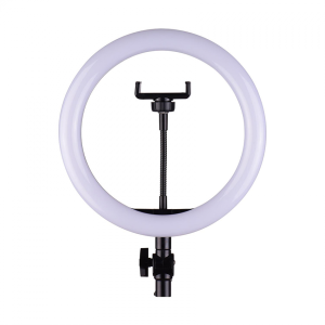 Lampa circulara cu trepied 12 inch, 3 faze lumina - ShopSee - Magazin online